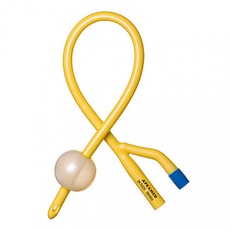 Катетер Фолея 2-х ходовой женский №16