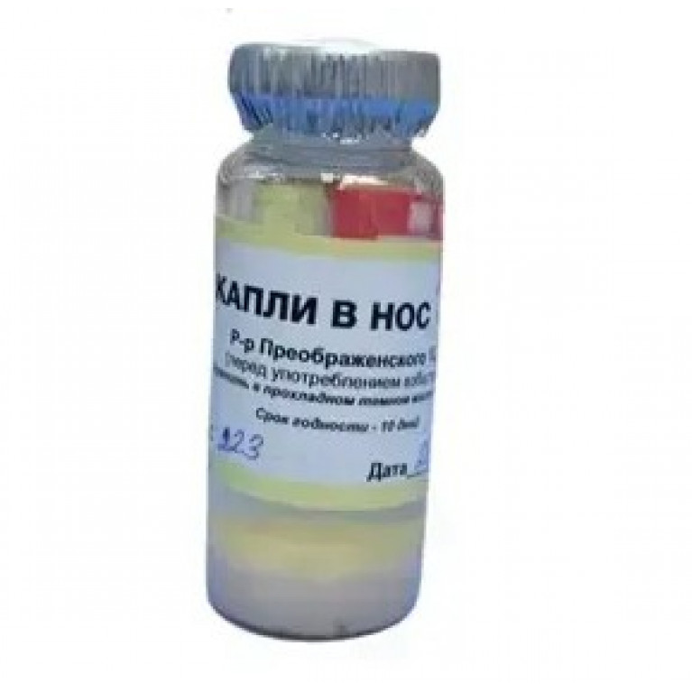 Капли преображенского 10 мл