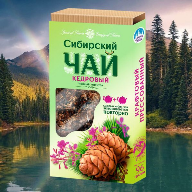 Кедр иван-чай сибирский кедровый ферментированный 100 г