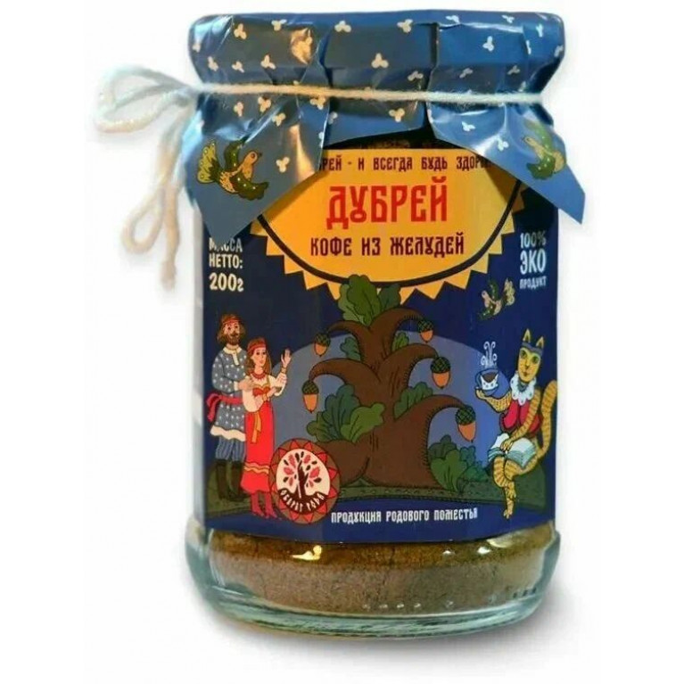 Кедр Дубрей кофе из желудей банка 150 г