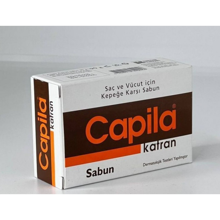 Капила мыло серное и сосновая смола 90 г