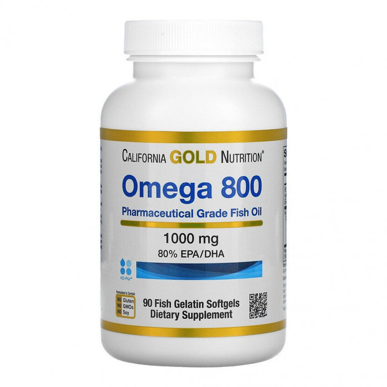 Калифорния голд Омега-800 1000 мг капсулы №90