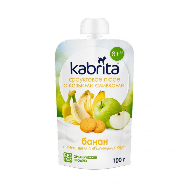 Кабрита пюре 100 г/банан/