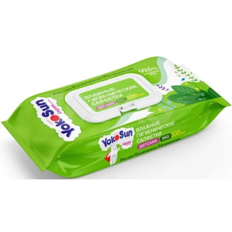 Йокасан салфетки влажные №100