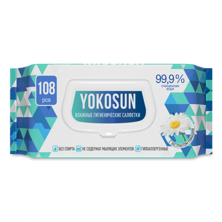 Йокасан салфетки влажные №108