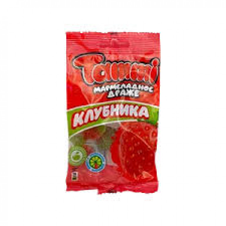 Тамми мармеладные драже клубника 45 г