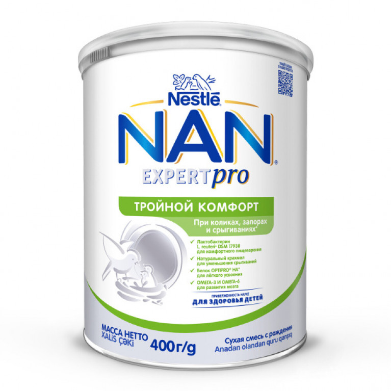 Нестле NAN тройной комфорт 400г