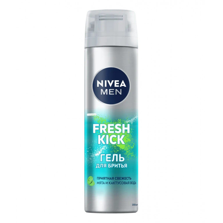 Нивея гель для бритья 200 мл/Fresh stick Экстремальная свежесть/