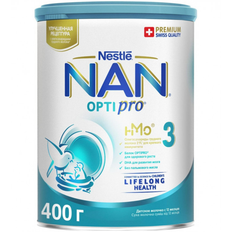 Нестле NAN 3 смесь 400 г