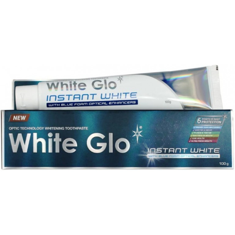 Вайт гло паста зубная 100 г/мгновенное отбеливание/