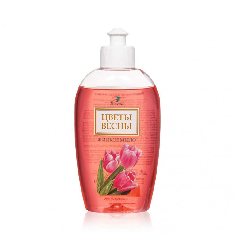 Весна мыло жидкое цветы весны 280 мл/тюльпан/