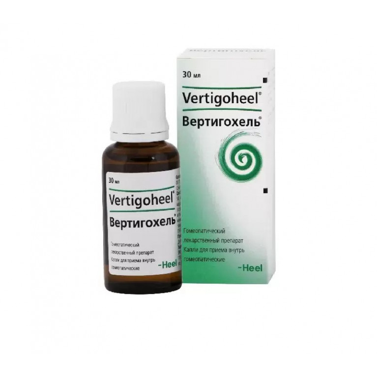 Вертигохель капли от тошноты 30 мл