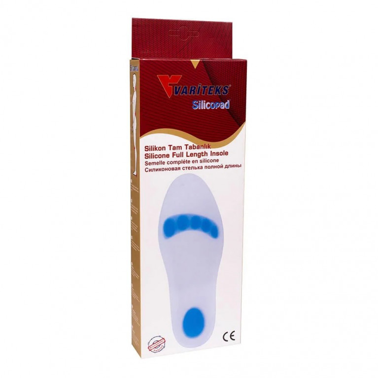 Варитекс/542/ силиконовые стельки во всю длину