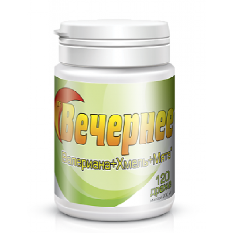 Валериана+Хмель+Мята драже №120