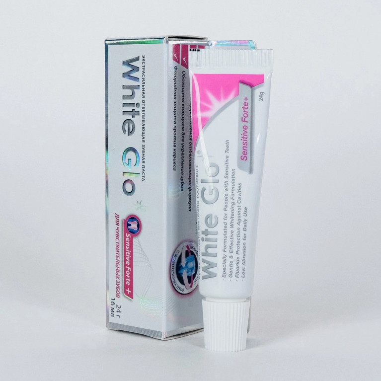 Вайт гло паста зубная 24 г/для чувствительных зубов/