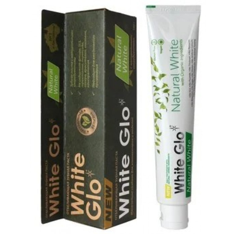 Вайт гло паста зубная 100 г/натуральная/