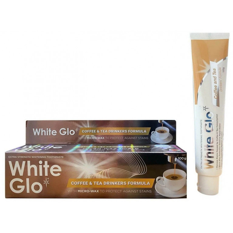 Вайт гло паста зубная 100 г/для любителей кофе и чая/
