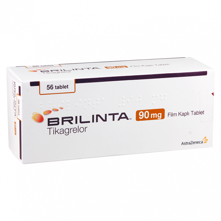 Брилинта таблетки 90 мг №56/турция/