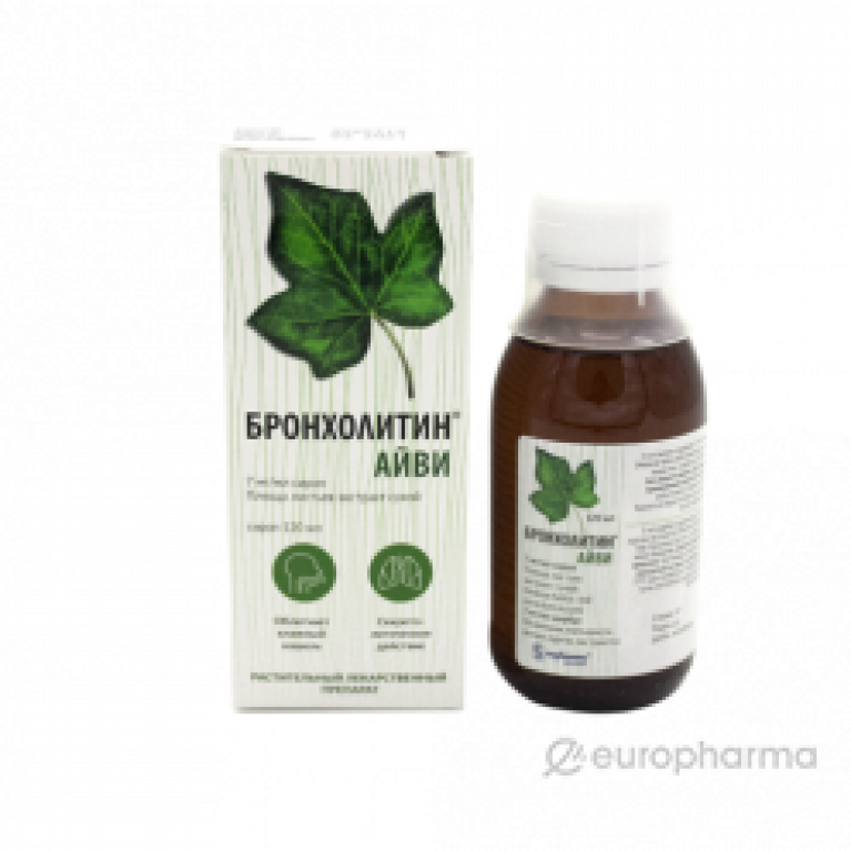 Бронхолитин Айви сироп 7мг 120 мл