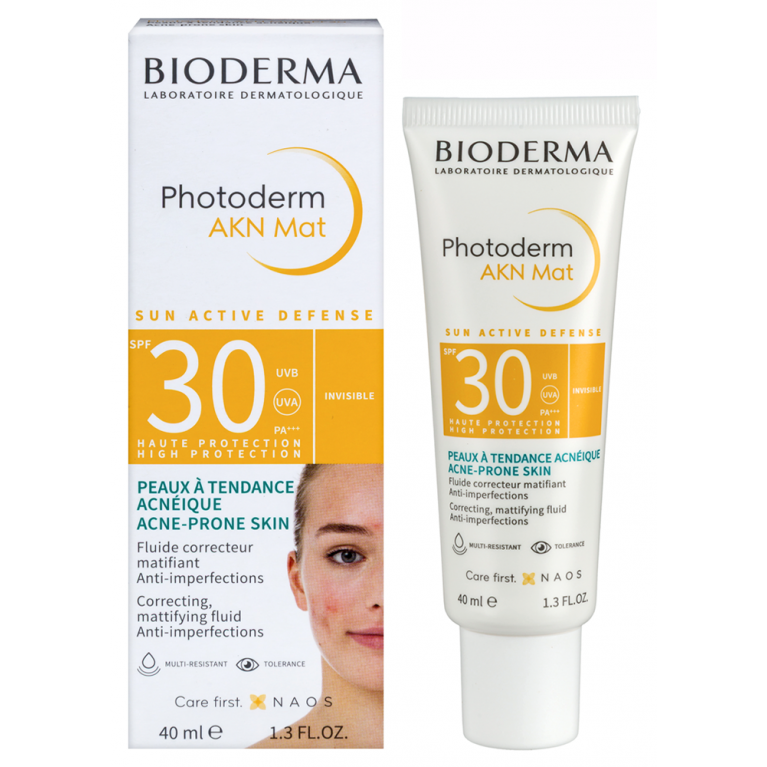 Биодерма Фотодерм AKN MAT SPF-30+ крем матирующий 40 мл