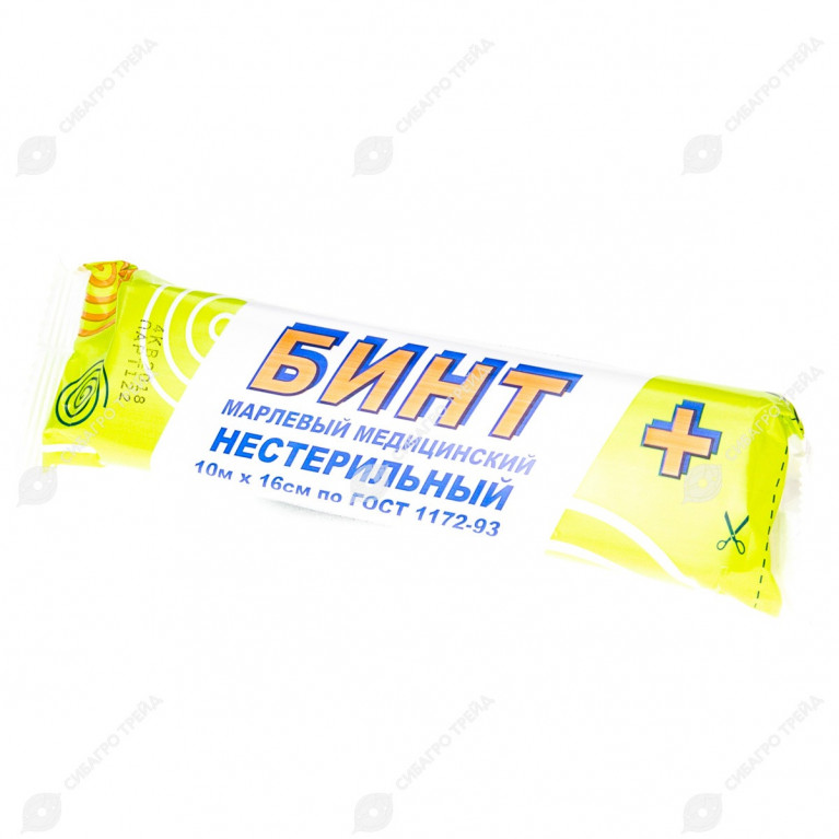 Бинт нестерильный 10*16/лима/