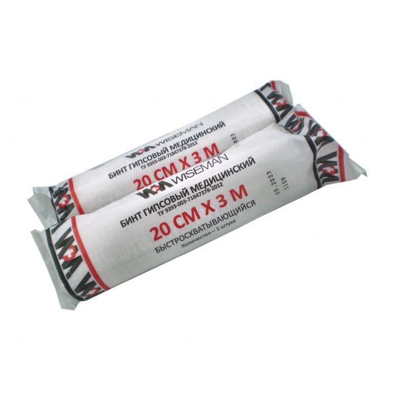 Бинт гипсовый 3*20/ньюфарм/