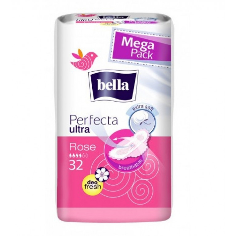 Белла прокладки Перфекта белая серия №32/роус/