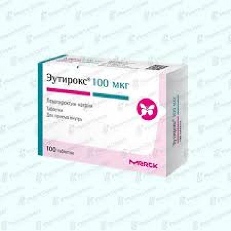 Эутирокс таблетки 100 мкг №100. Такеда