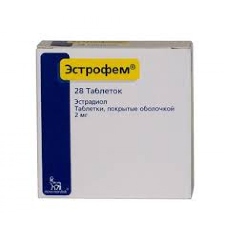 Эстрофем таблетки 2 мг №28