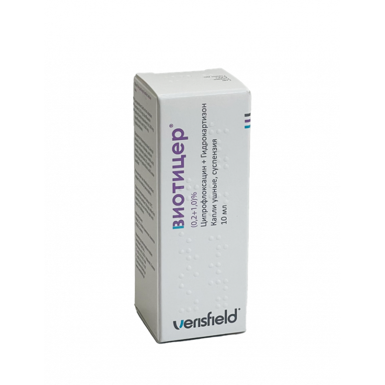 Виотицер капли ушные 10 мл