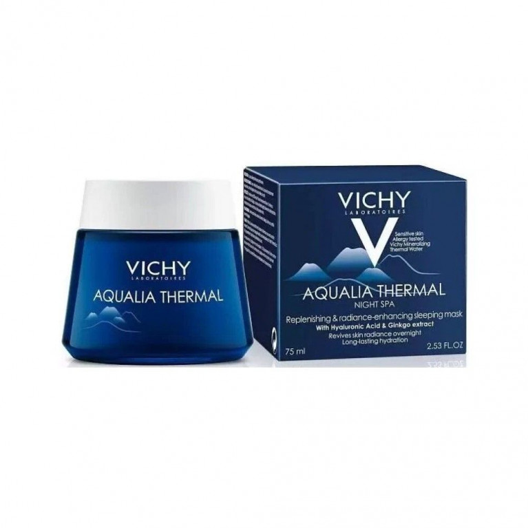Виши Аквалия Термаль ночной спа-уход 75 мл