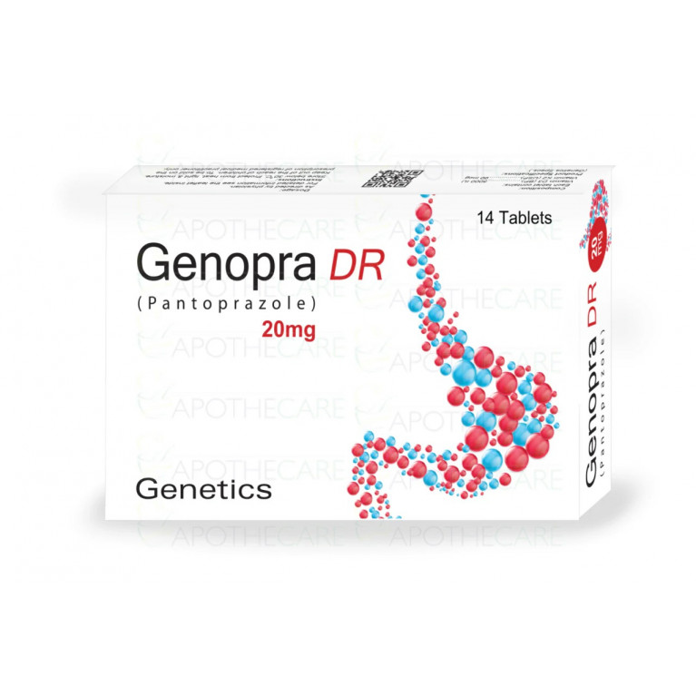 Генопра ДР таблетки 20 мг №14