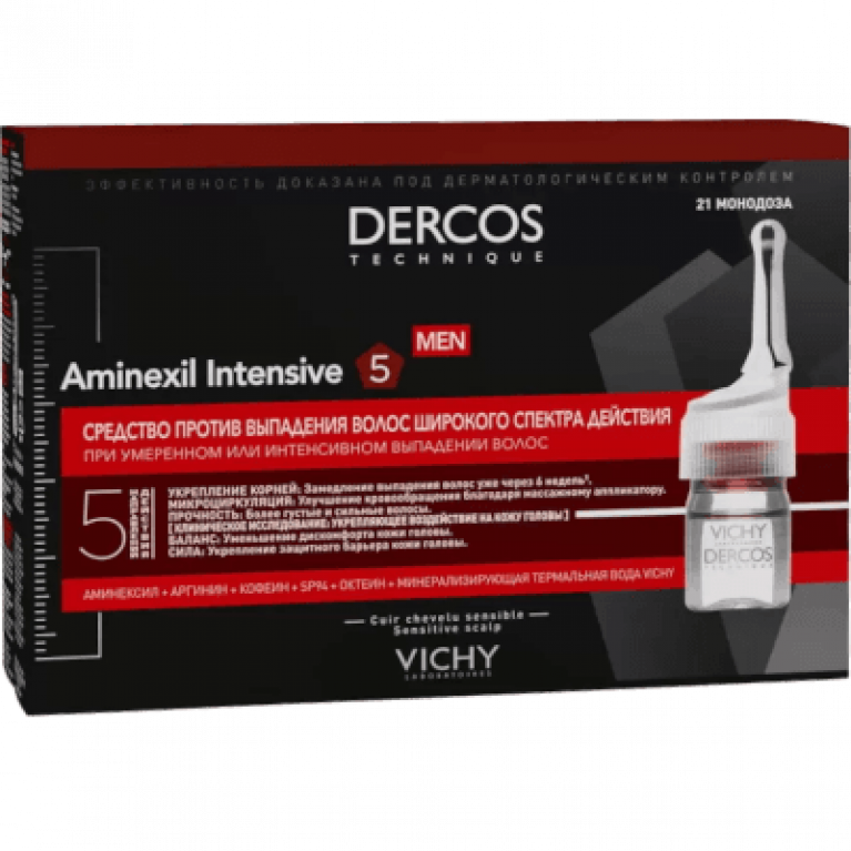 Виши Аминексил интенсив средство против выпадения волос у мужчин №21