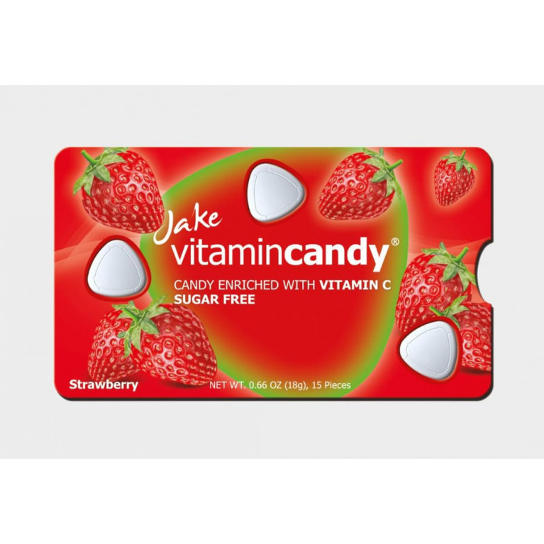 Витаминкенди леденцы №15/клубника/