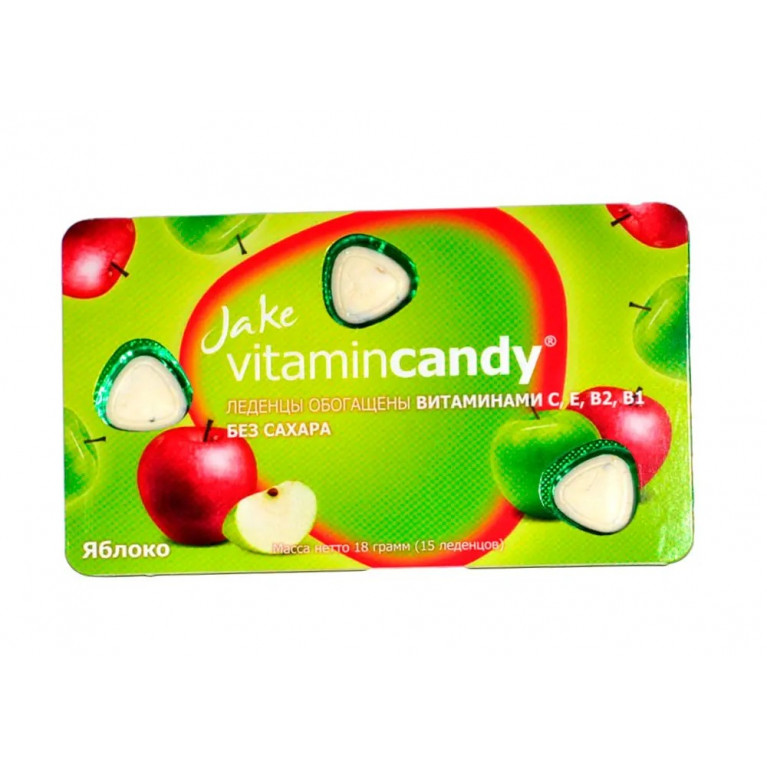 Витаминкенди леденцы №15/яблоко/