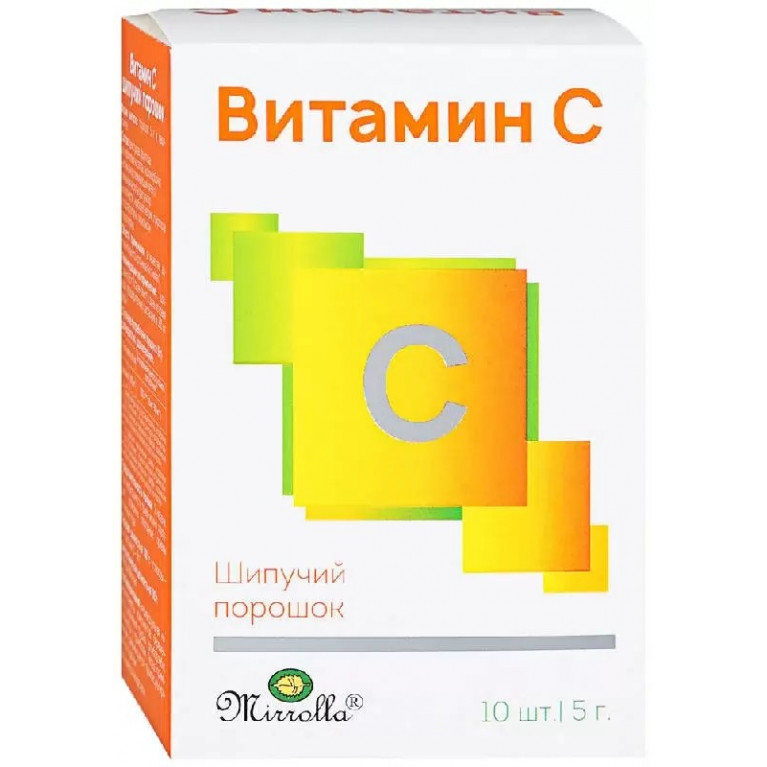 Витамин С порошок шипучий 5 г №10