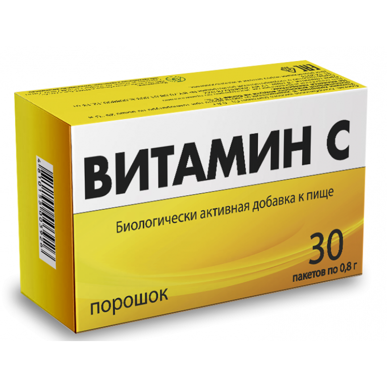 Витамин С порошок 0,8 г №30/экзон/