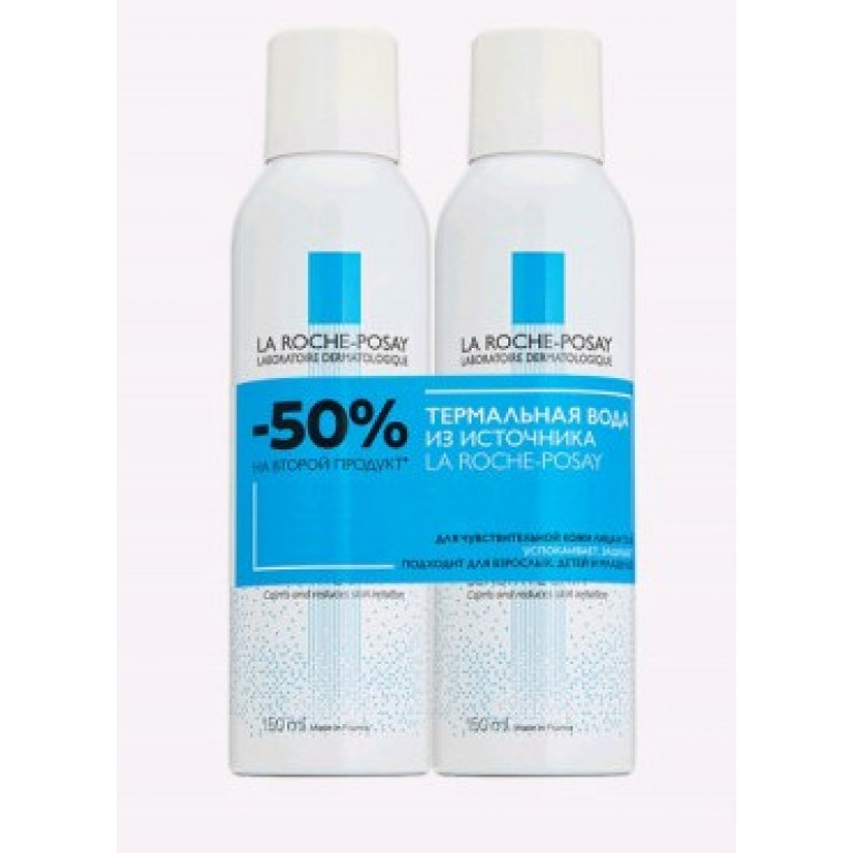 Ля рош-позе набор термальная вода 150 мл 1+1