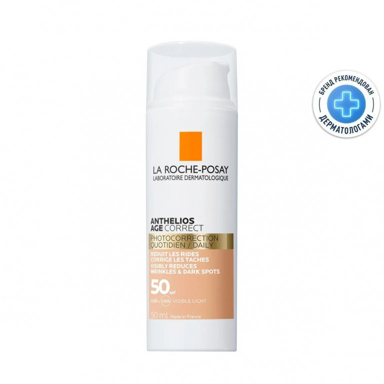 Ля рош-позе антгелиос солнцезащитный крем антивозрастной тон SPF-50+ 50 мл