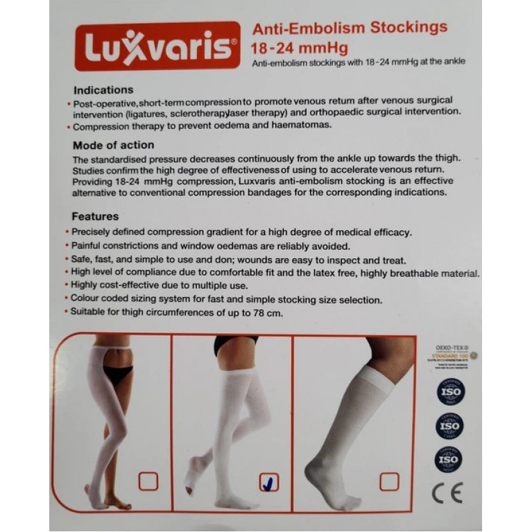 Люксварис чулки антиэмболия размер L/819-4/