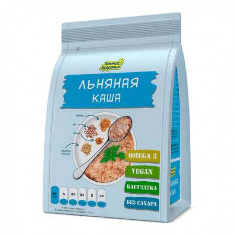 Льняная каша 250 мл/компас здоровья/