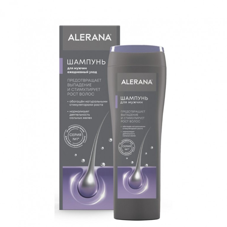 Алерана шампунь 250 мл/для мужчин ежедневный уход/