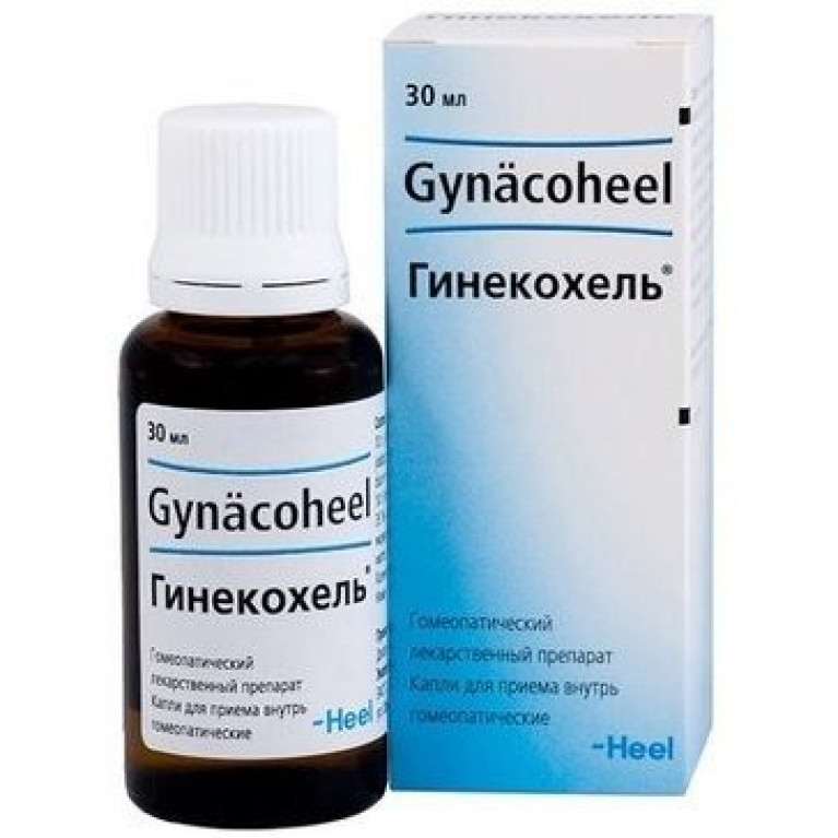 Гинекохель капли гомеопатические флакон 30 мл