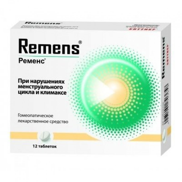 Ременс таблетки 12 шт.
