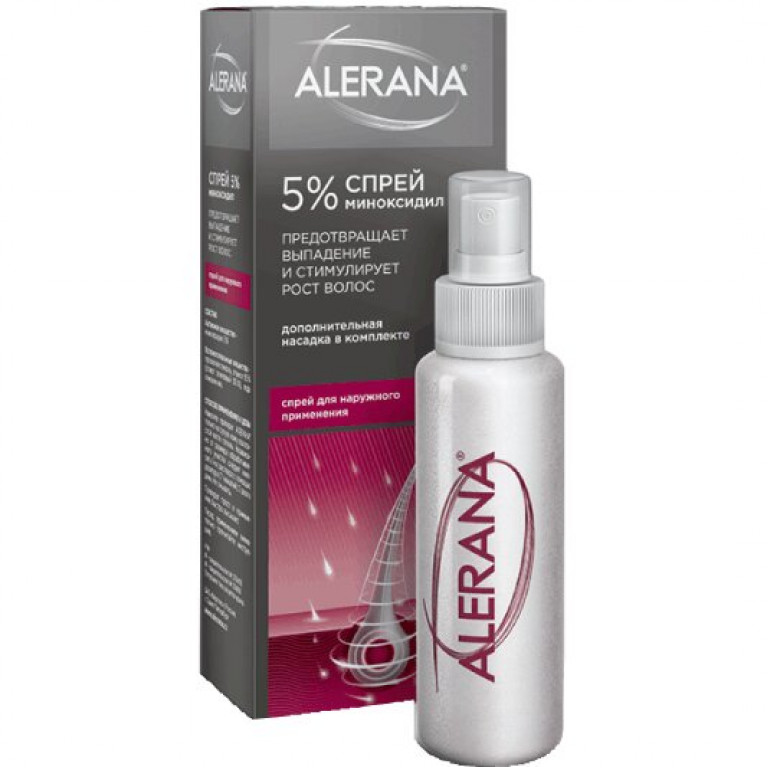 Алерана спрей 5% 60 мл