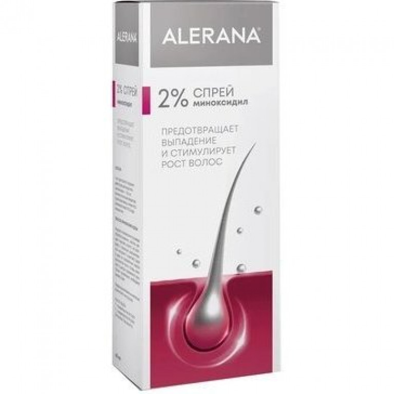 Алерана спрей 2% 60 мл