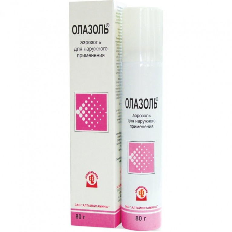 Олазоль аэрозоль для наружного применения 80 г баллон 1 шт.