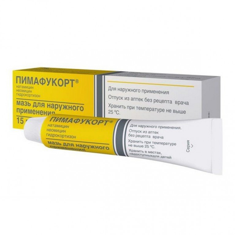 Пимафукорт мазь 2% 15 г