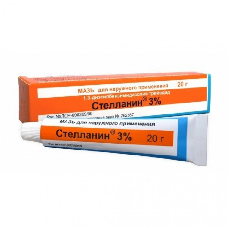 Стелланин мазь 3% туба 20 г
