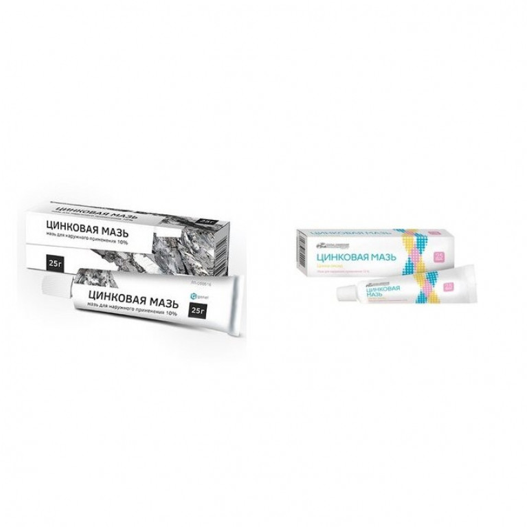 Цинковая мазь 10% 25 г